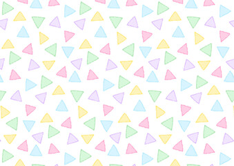 春色三角形パターン