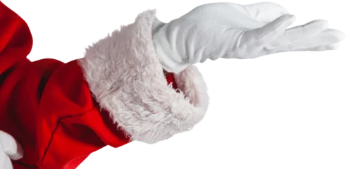 Fotobehang Santa Claus making hand gesture © vectorfusionart