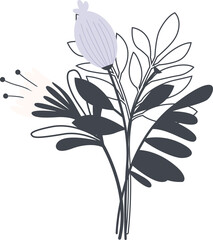 Obraz premium Flower icon