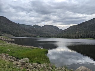 Obraz premium lake in the mountains