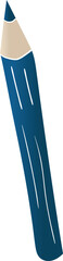 Blue color pencil
