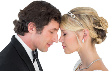 Newlywed couple head to head