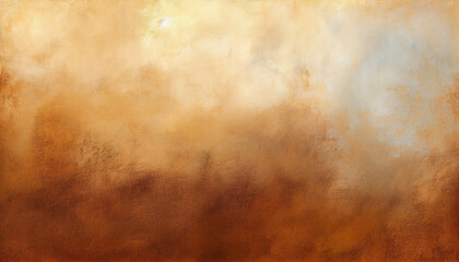 Abstract painting background or brown and orange texture.
