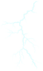 Vector of thunder light