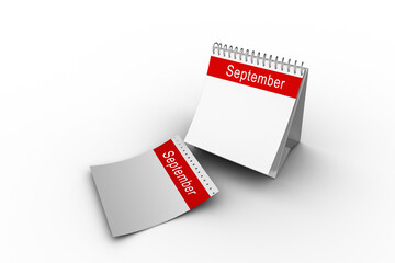 September month on calendar