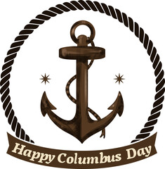 Symbol of columbus day 