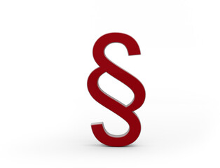 Vector icon of section symbol