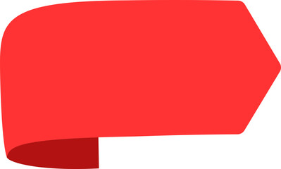Red Banner Element