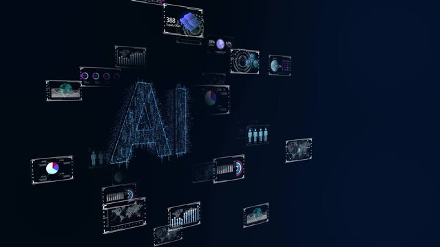 デジタルクラウド化によるデジタルトランスフォーメーションのイメージ　サイバーセキュリティコンセプ