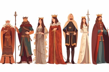 A group of people in clothing Generative AI