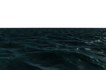 Dark blue ocean