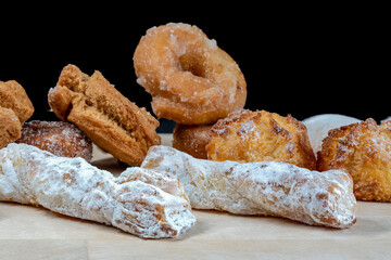 Typical pastries of San Mateo on the island of Gran Canaria