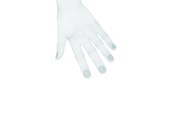 Deurstickers 3d image of human hand © vectorfusionart