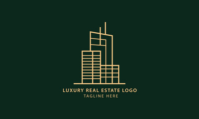 Tower Building  modern and minimal Logo Design Inspiration