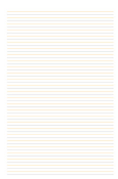 Blank lined paper 