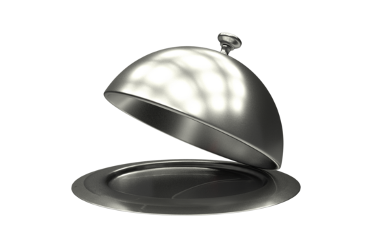 Digital image of open cloche