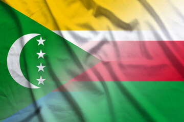 Comoros and Oman government flag international relations OMN COM
