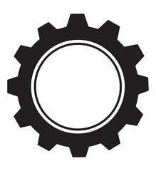 Digitally generated cog