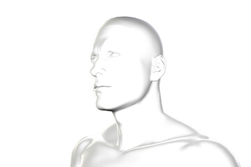 Digital image of human representation