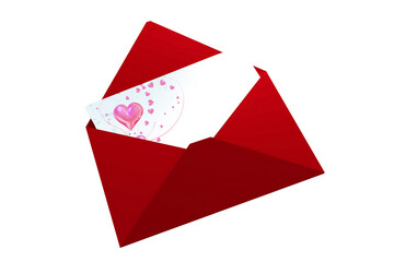 Valentines day love letter