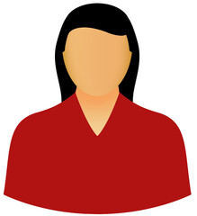 Illustration of woman