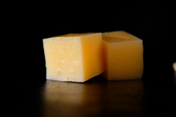 Mozzarella cheese semi soft ivory coloured cheese with a milky and slightly salty flavour