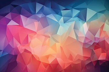 Low poly abstract background