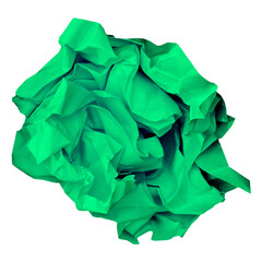 Composite image of blank crumpled paper