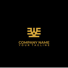 Elegant  eagle vector icon. Abstract emblem logo design vector with isolated background.