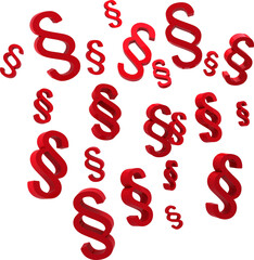 Vector icon of section symbol