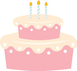Birthday cake icon