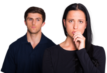 Couple not talking after argument