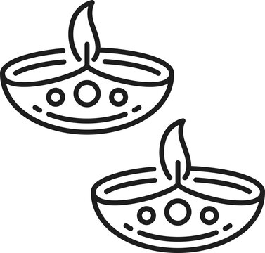 Diya Lamp clip art preview