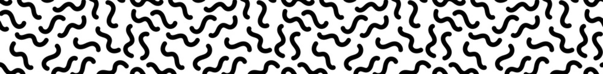 Design of memphis straggle waves, abstract pattern