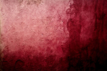red maroon colored peeling paint concrete cement stucco abstract texture, industrial chic, generative ai