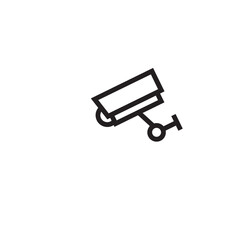 Hotel Parking Secure Outline Icon