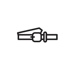 Belt Clothes Fashion Outline Icon