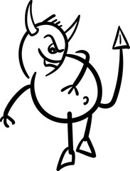Illustrative image of devil 