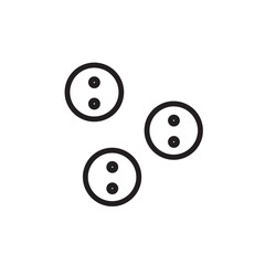 Sewing Tailor Textiles Outline Icon