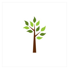 Illustration of trees vector design