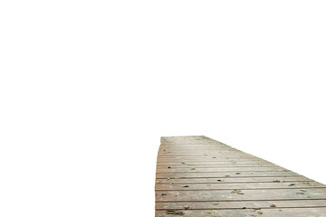 Naklejka premium Digital composite image of wood pier