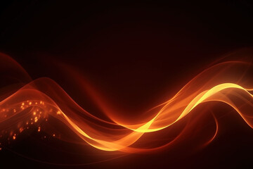 dark orange background