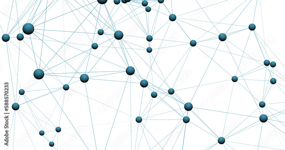 Poster composite image of molecular structure