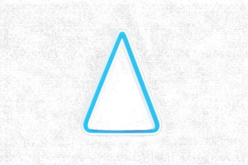 triangle angle with gritty texture transparent background PNG
