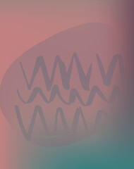 Patterns on colored background