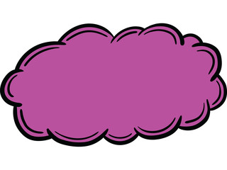 Purple cloud