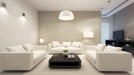 Fototapeta na wymiar Modern Ideas for Interior Living Room Design
