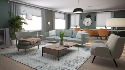 Modern Ideas for Interior Living Room Design