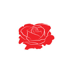 rose .. logo icon