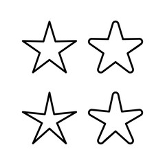 Star Icon vector illustration. rating sign and symbol. favourite star icon